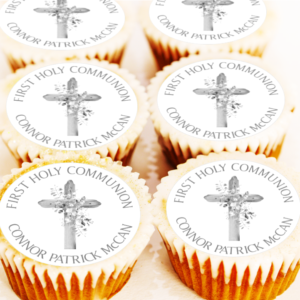 Holy Communion Personalised Cupcake Toppers