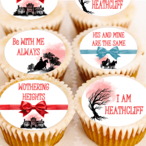 Wuthering Heights Cupcake Toppers - 4cm x 24
