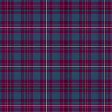 Blue & Burgundy Tartan Icing Sheet