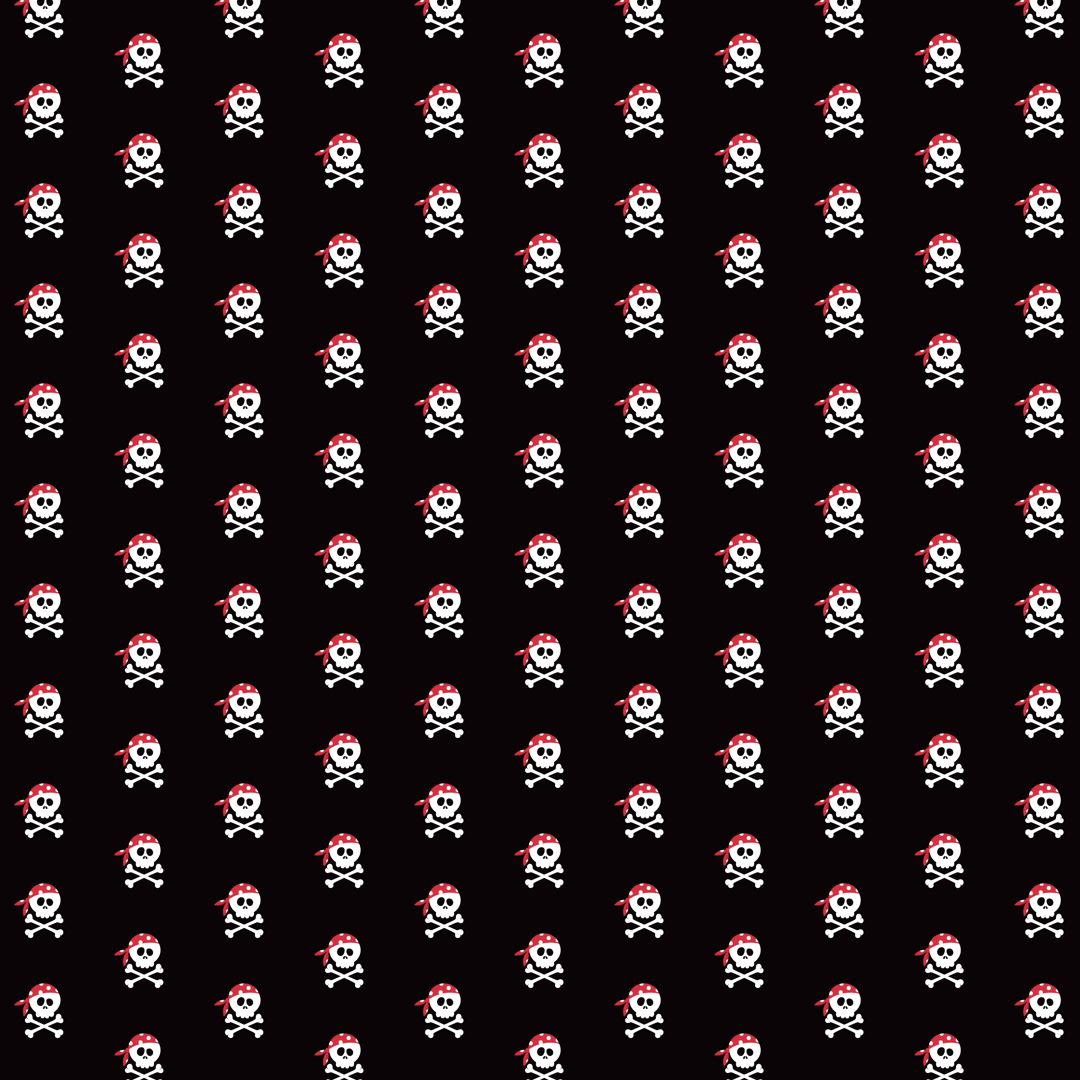 Skull and Crossbone Edible Icing Sheet