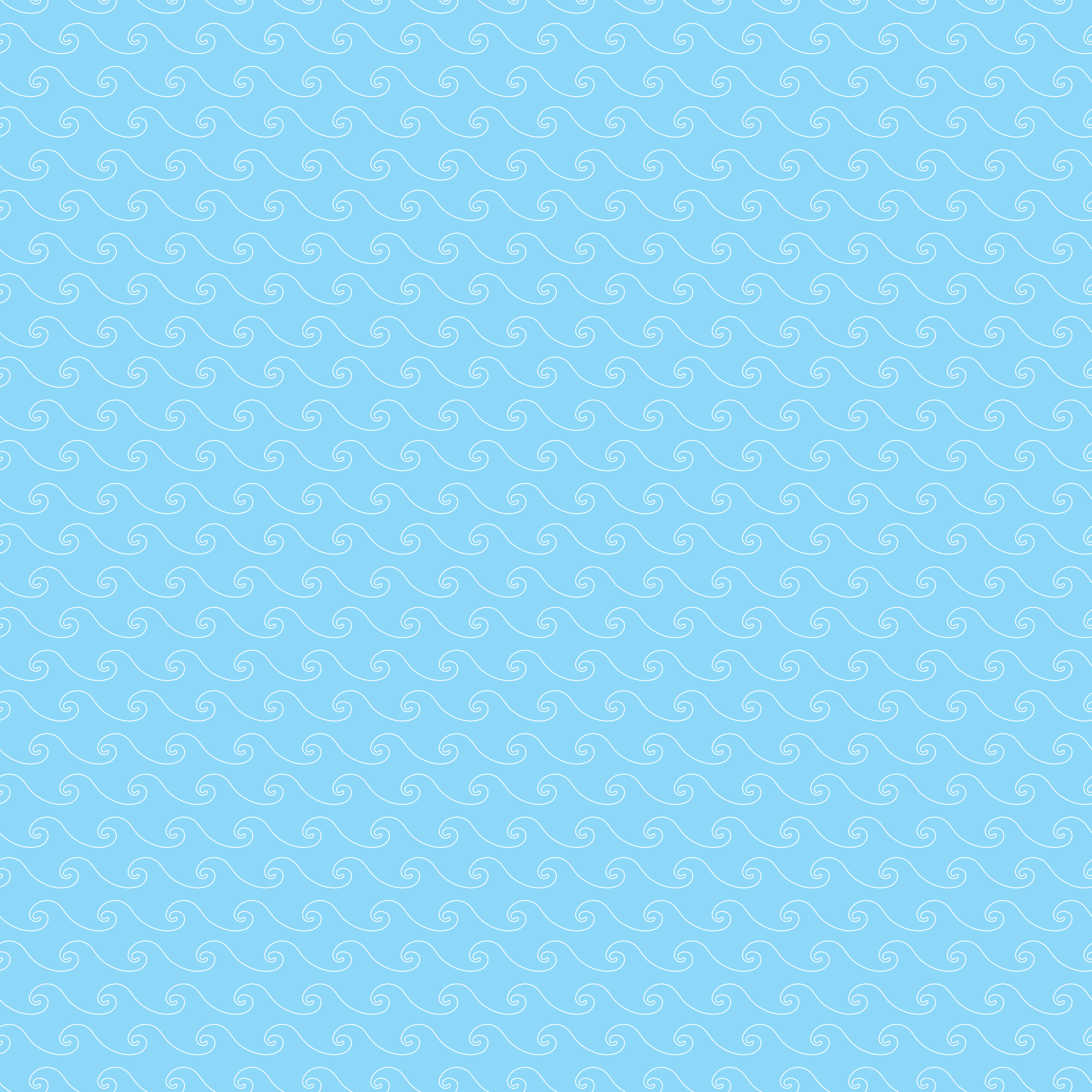 Ocean Waves Icing Sheet